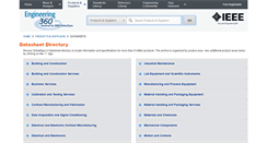 Desktop Screenshot of datasheets.globalspec.com